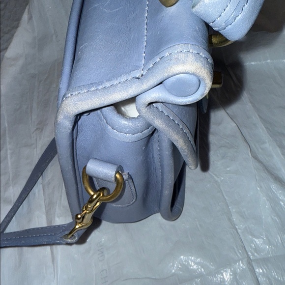 COACH RARE vintage mini Winnie C7C-9023 periwinkle 1997 edition. - Picture 3 of 12